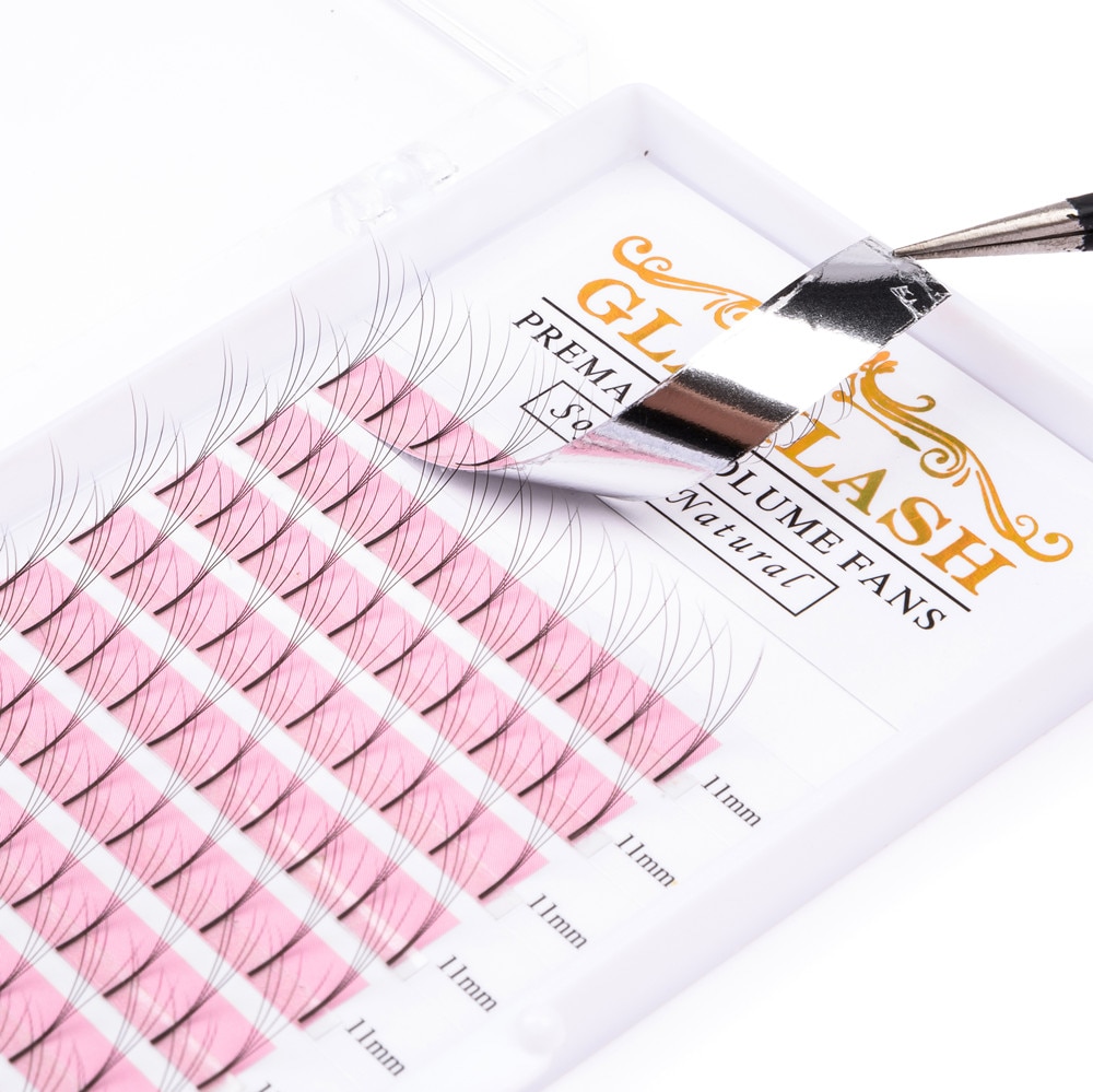 C/D Curl Long Stem Premade Eyelashes Set - Image 4